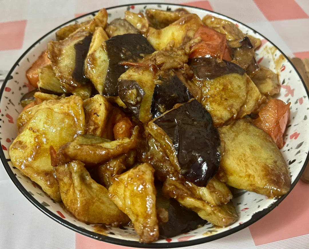 比饭馆好吃的烧茄子