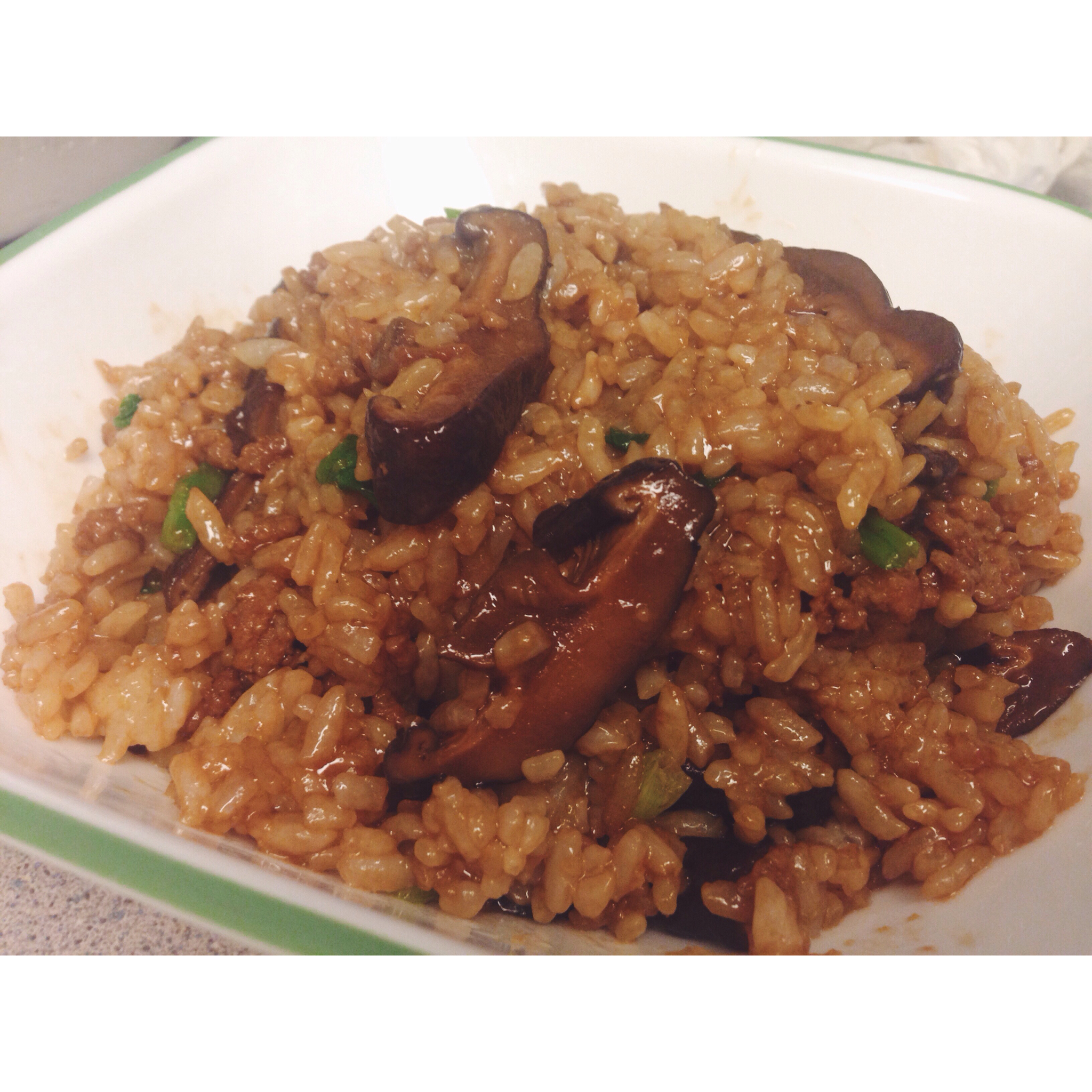 香菇油饭