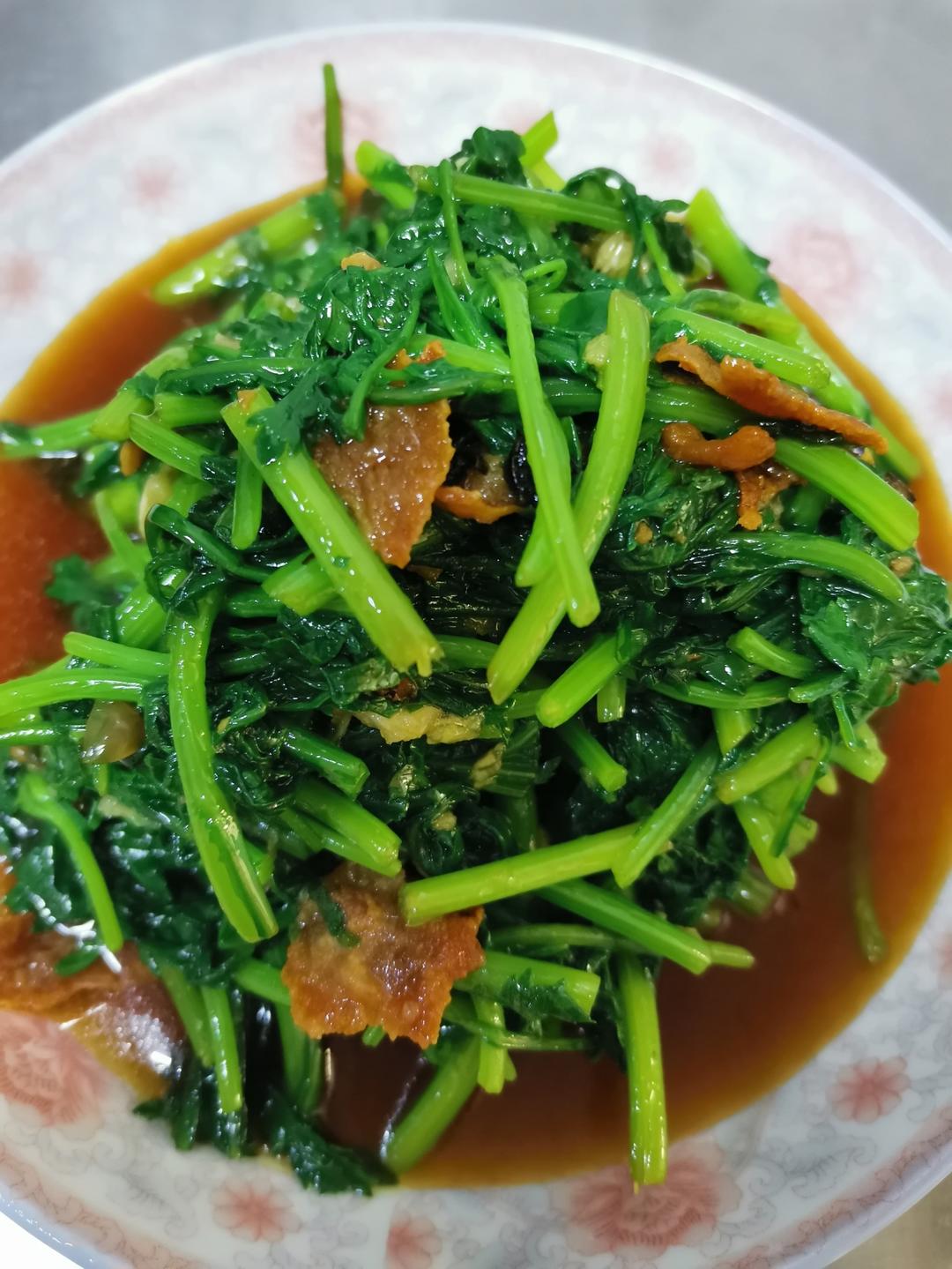 凉拌茼蒿