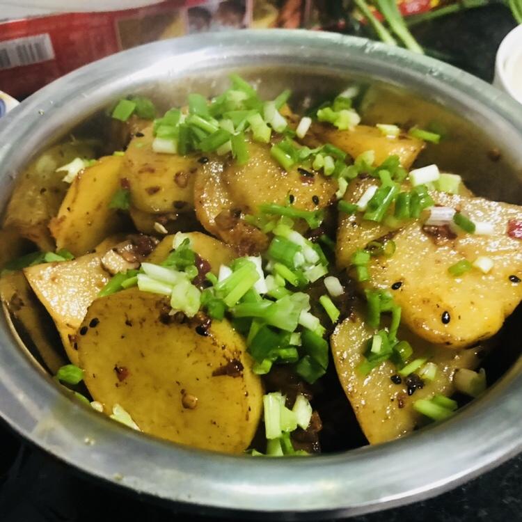 干锅土豆片