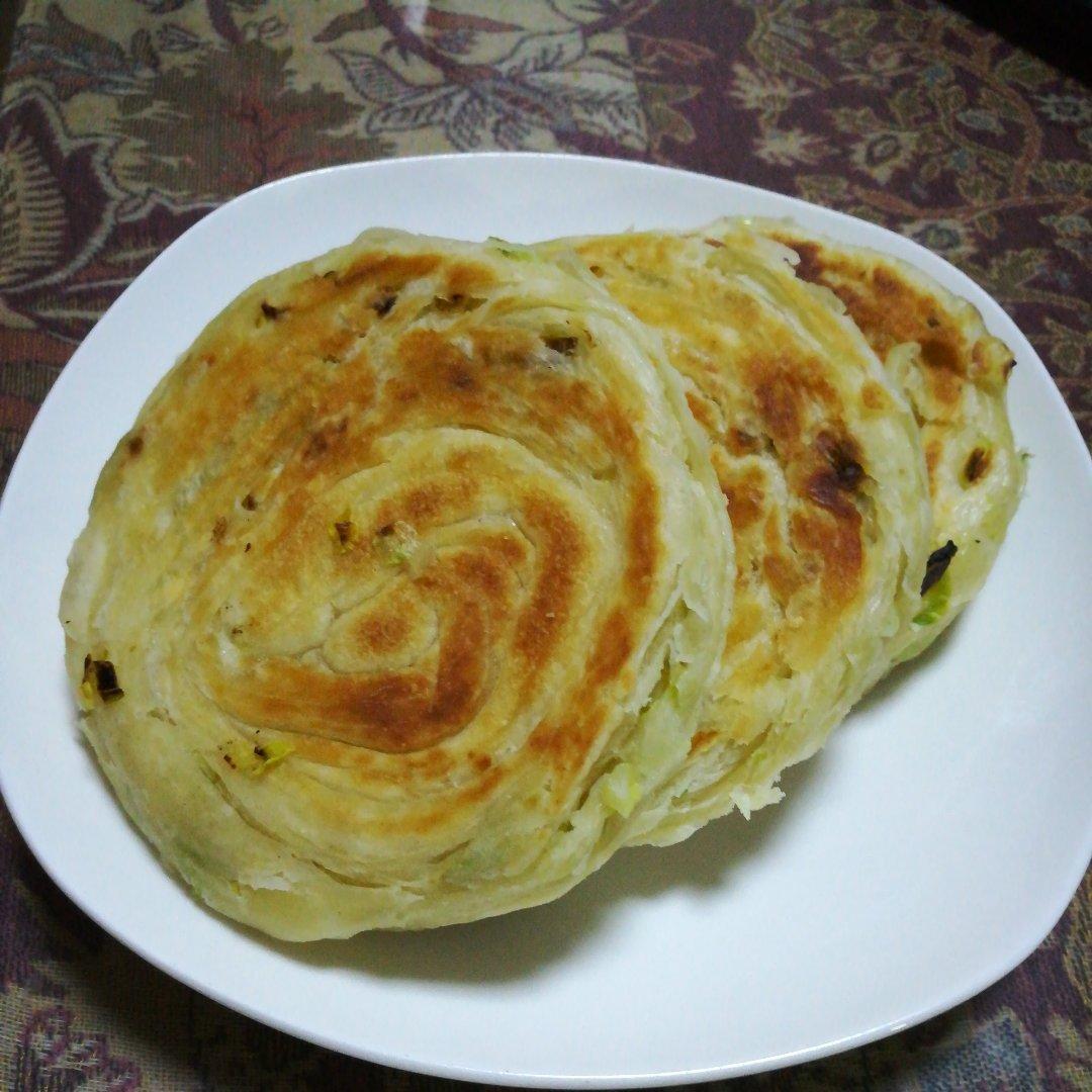 堂妈教你做飘香葱油饼