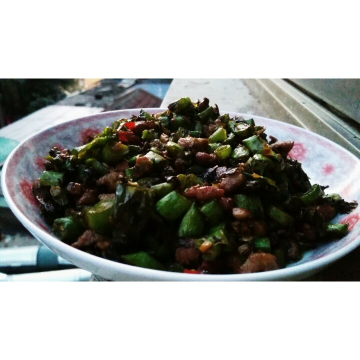 【橄榄菜四季豆】