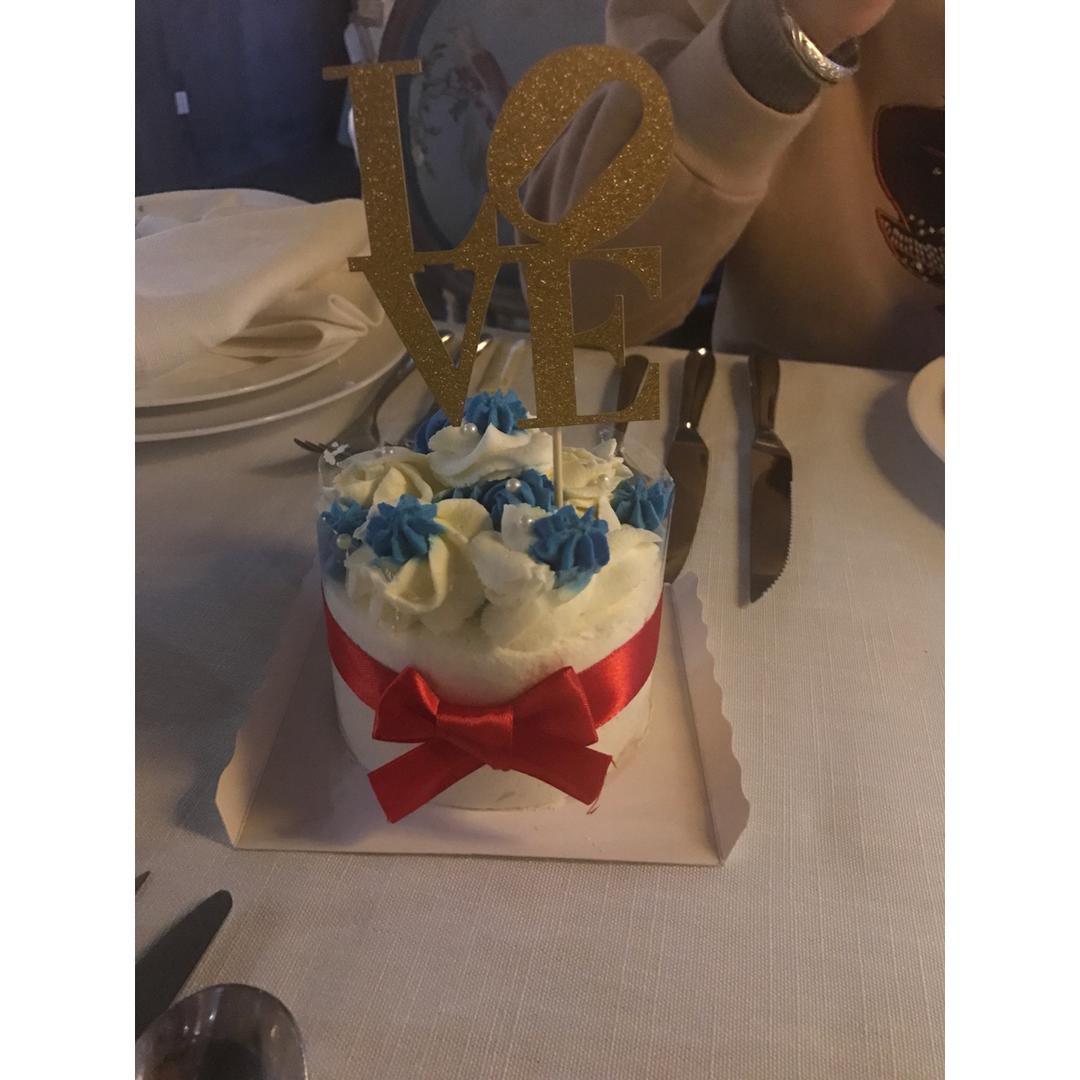 玫瑰花海綿蛋糕