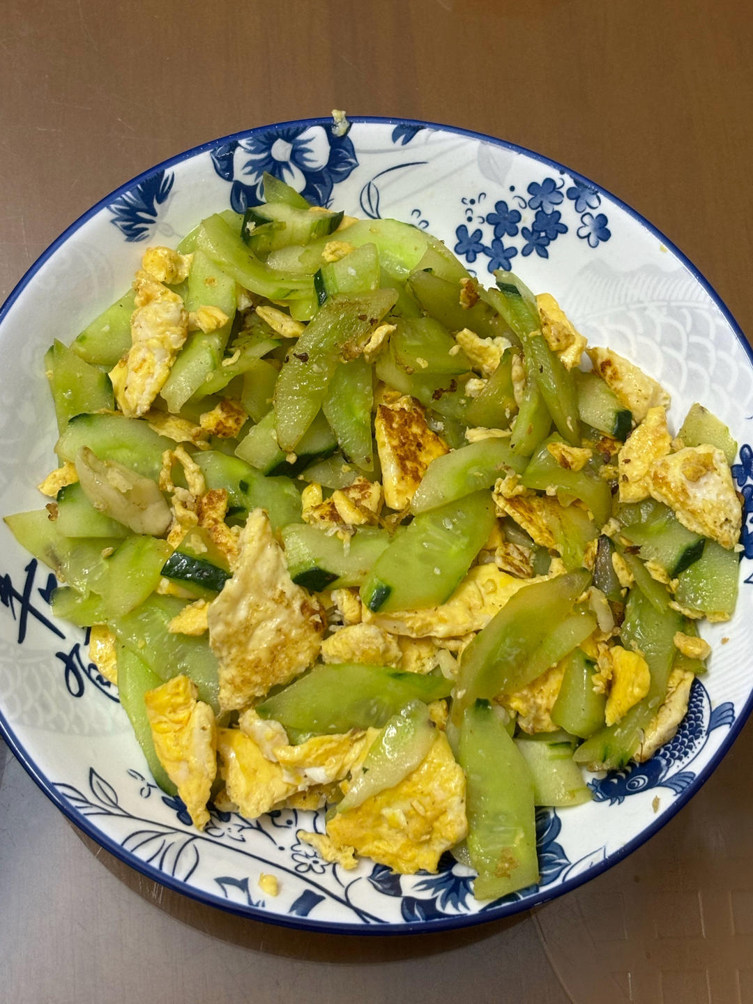 黄瓜炒鸡蛋 （青瓜炒鸡蛋）