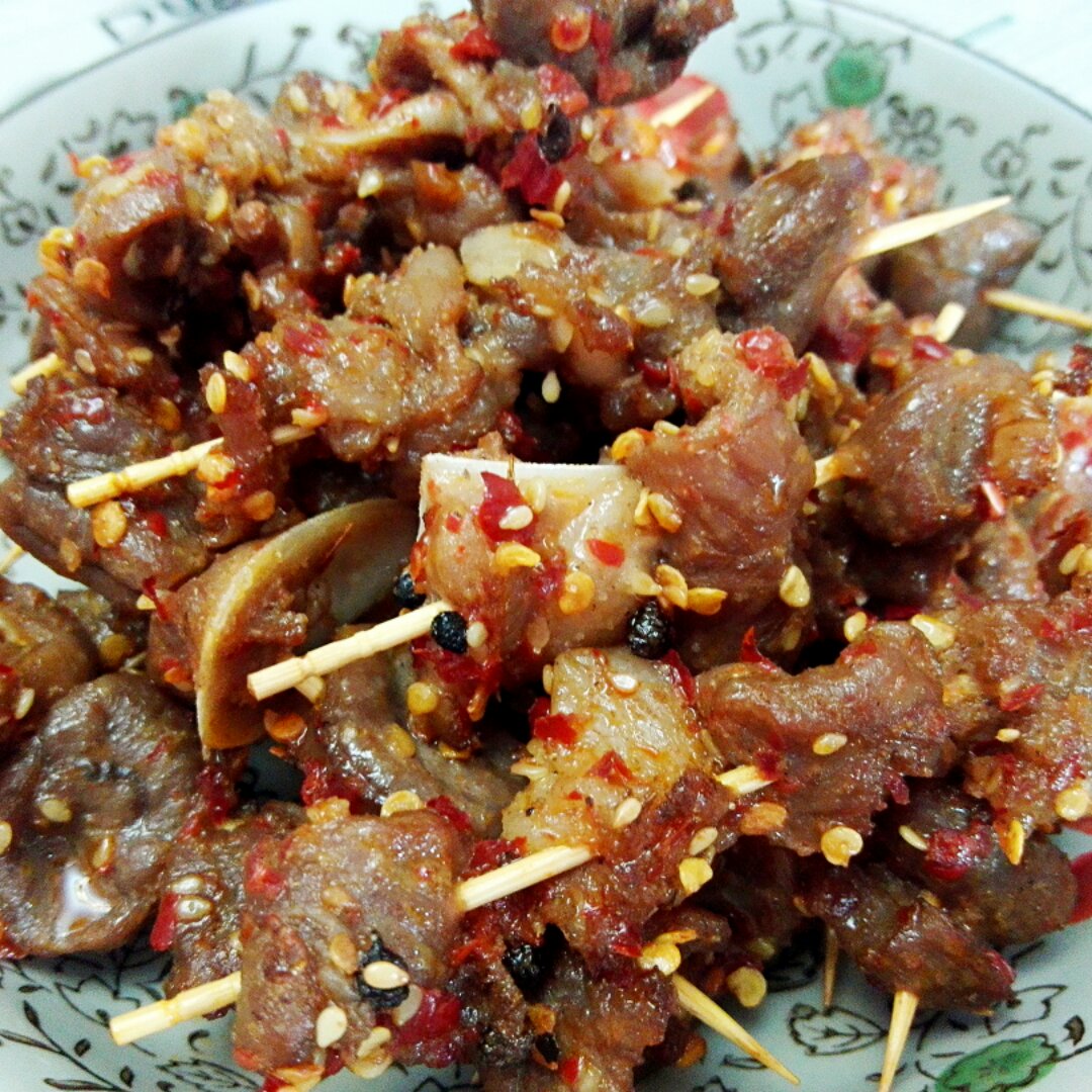 烤箱版新疆羊肉串