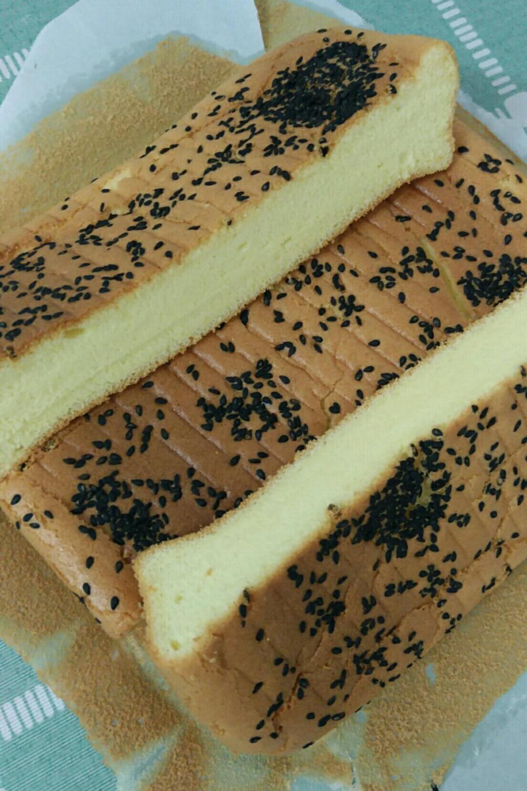 葱香肉松蛋糕卷