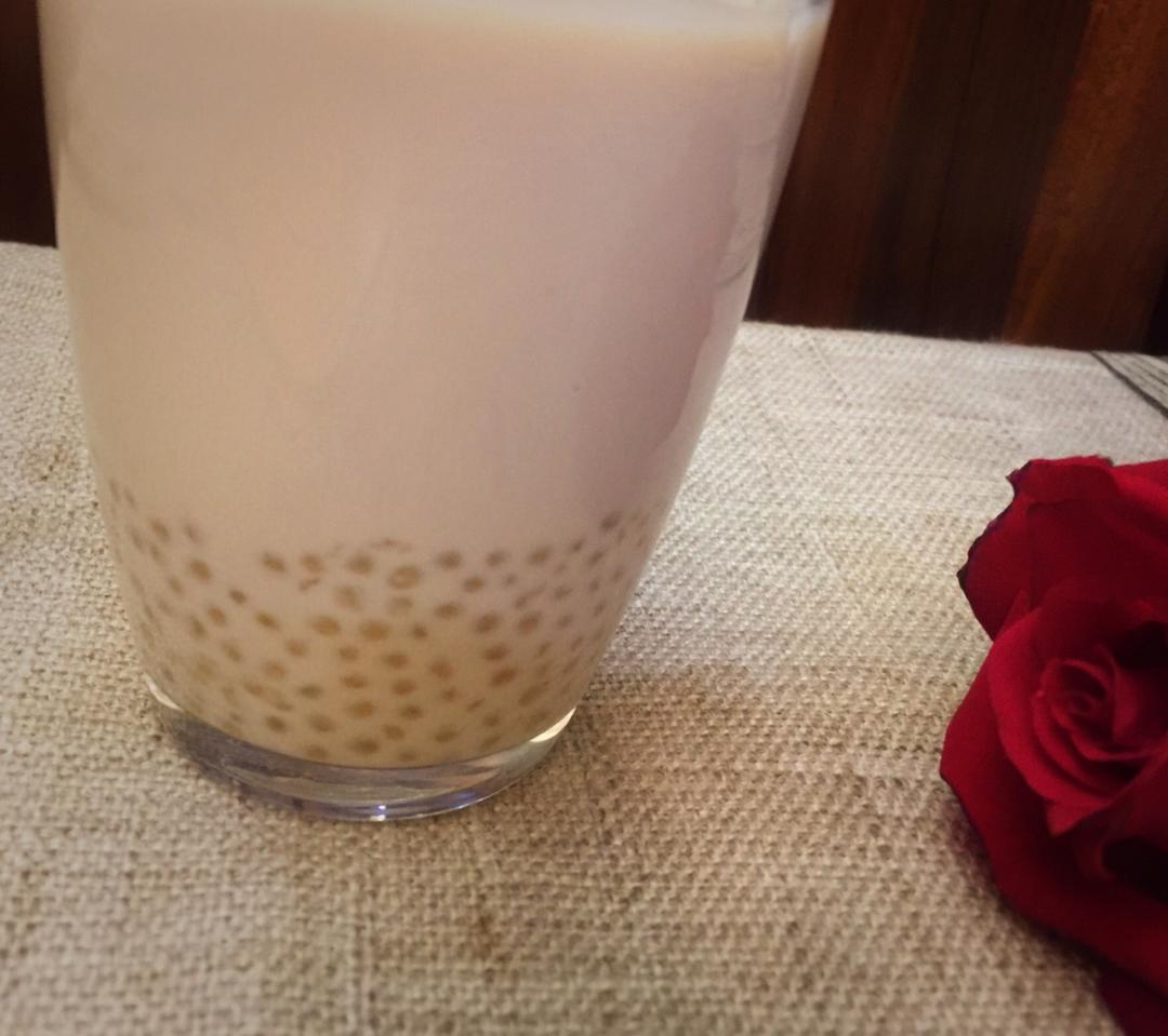 奶茶西米露