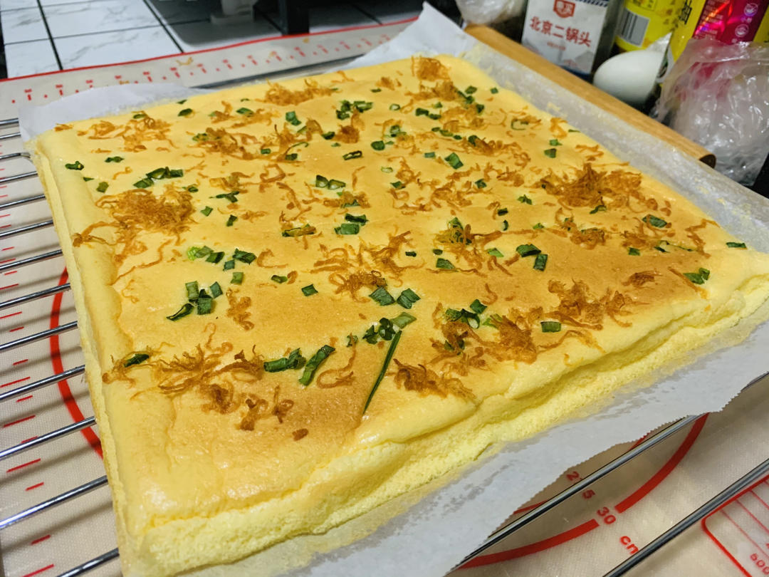 卷不裂的肉松蛋糕卷