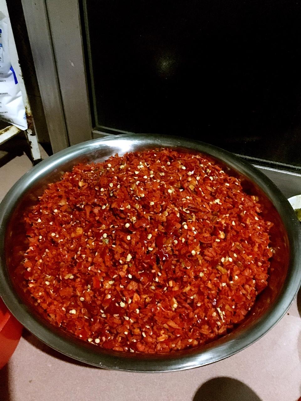 原来的媛媛做的自制辣椒酱