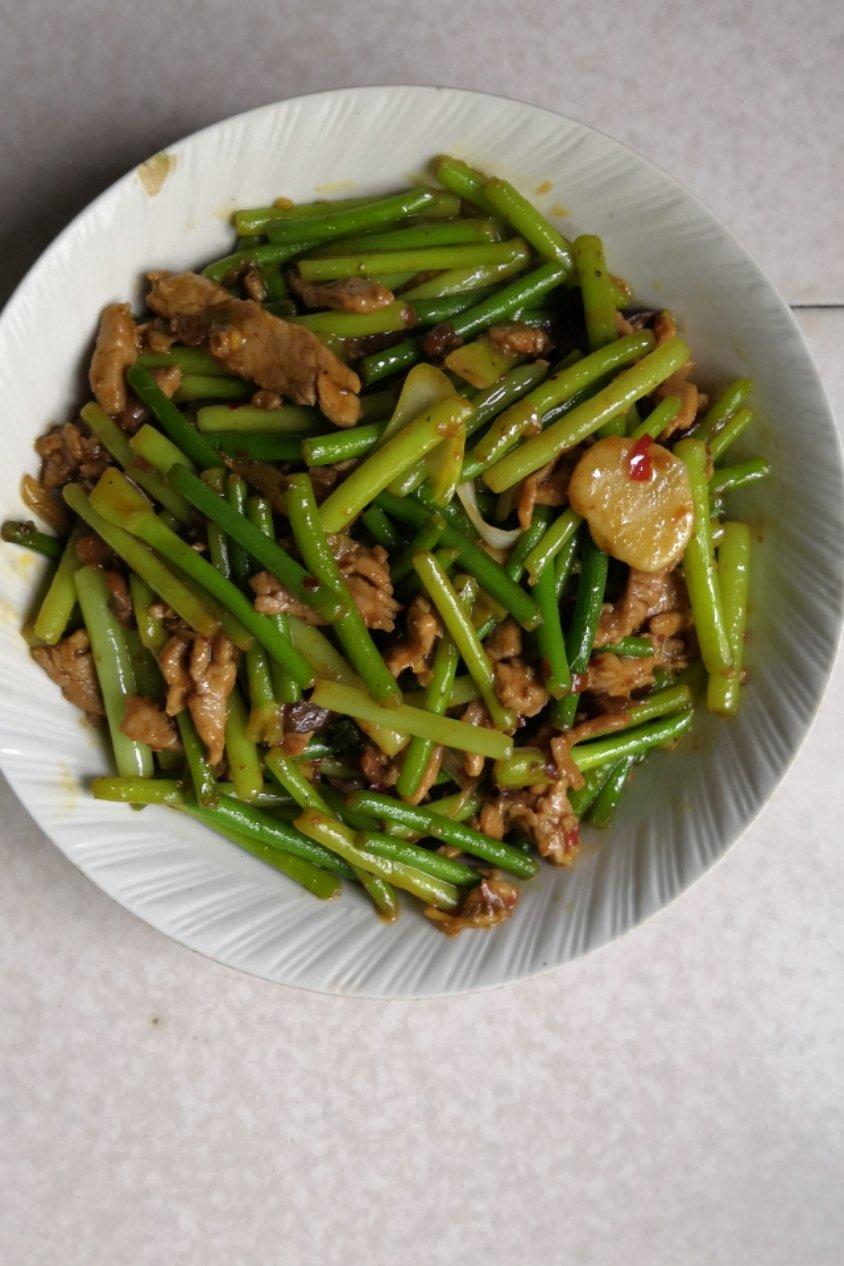 蒜薹炒肉