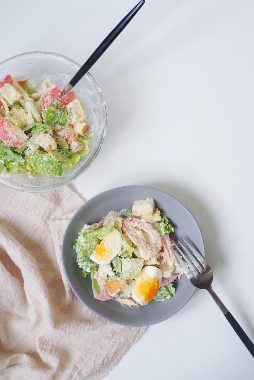 恺撒沙拉+凯撒沙拉酱