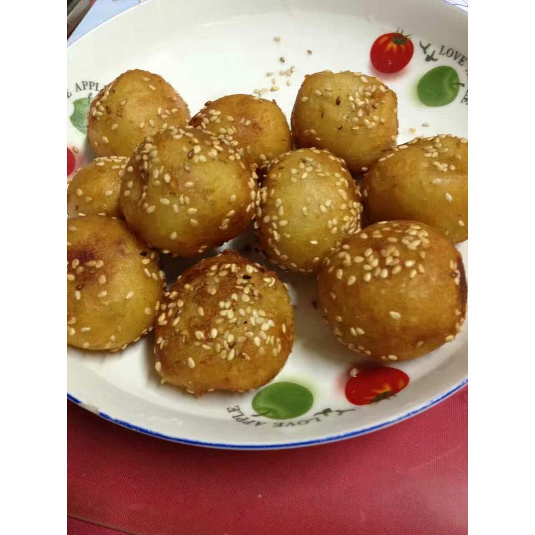 炸红薯圆子