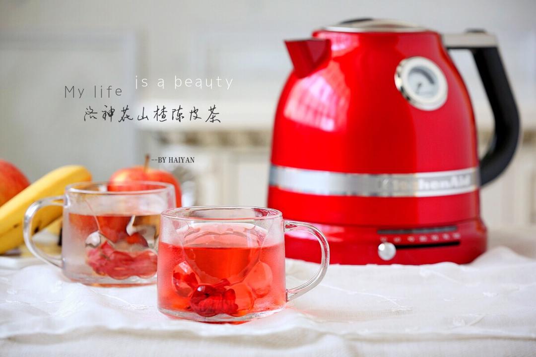 养颜瘦身花草茶--洛神花山楂陈皮茶