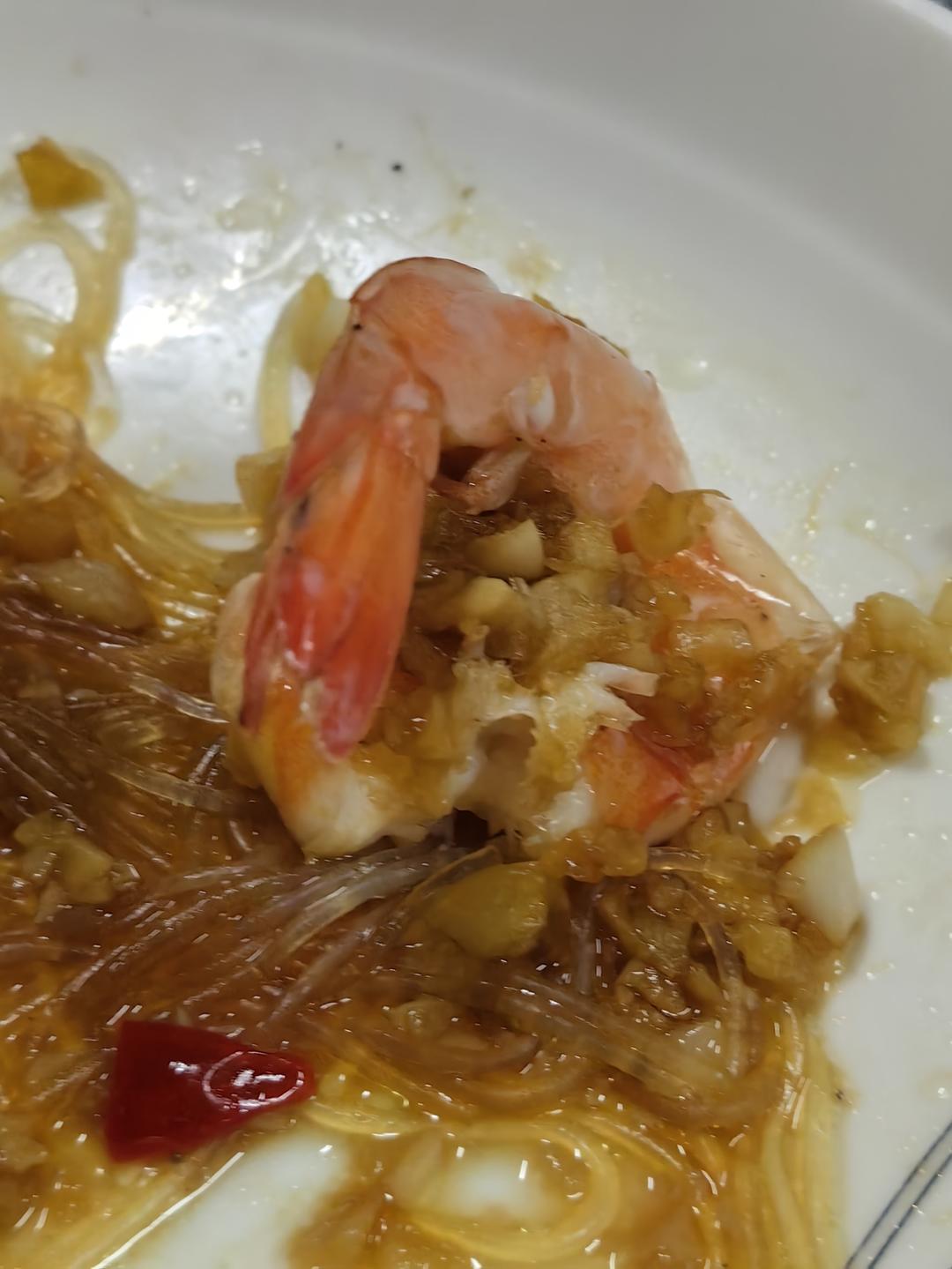 蒜蓉粉丝开背虾
