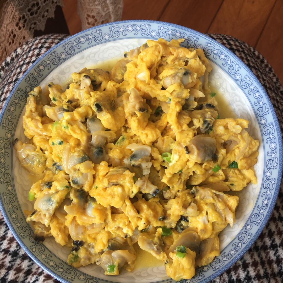 花蛤肉煎蛋