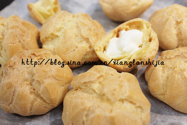 【香兰世家】----俏皮奶油泡芙的做法