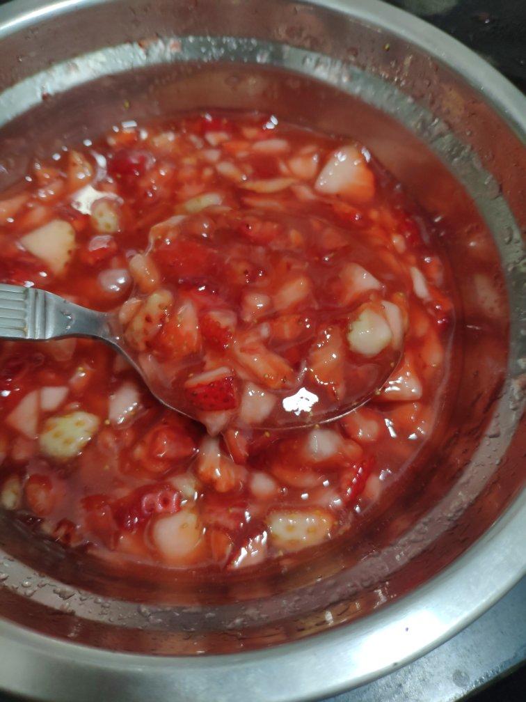 超详细的草莓酱制作