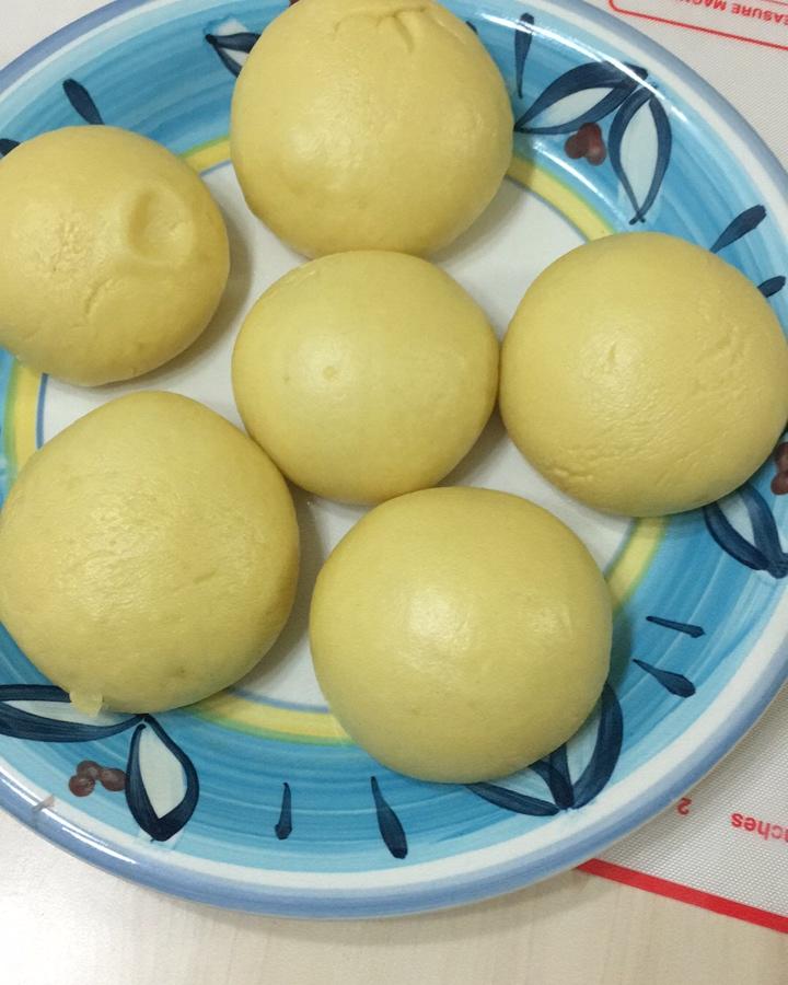 奶香玉米面馒头