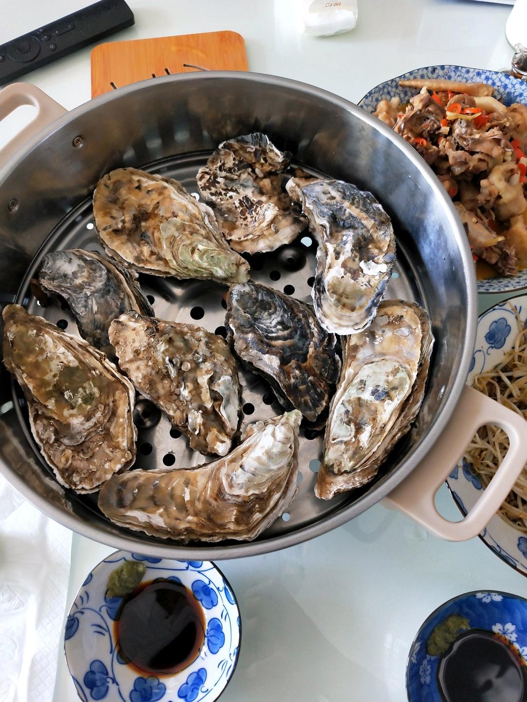 简单3分钟蒸生蚝🦪