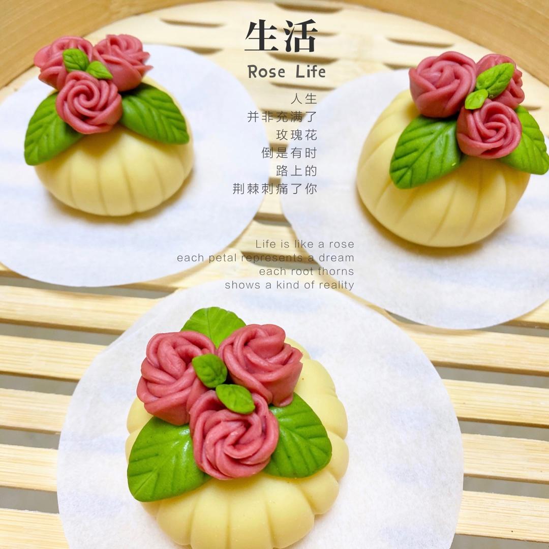 「原创」又见春暖花开时.花样馒头