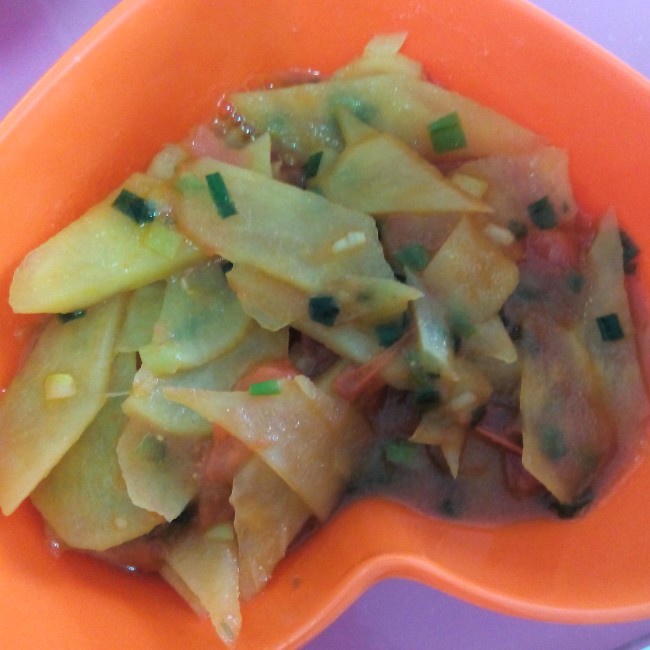 番茄土豆片
