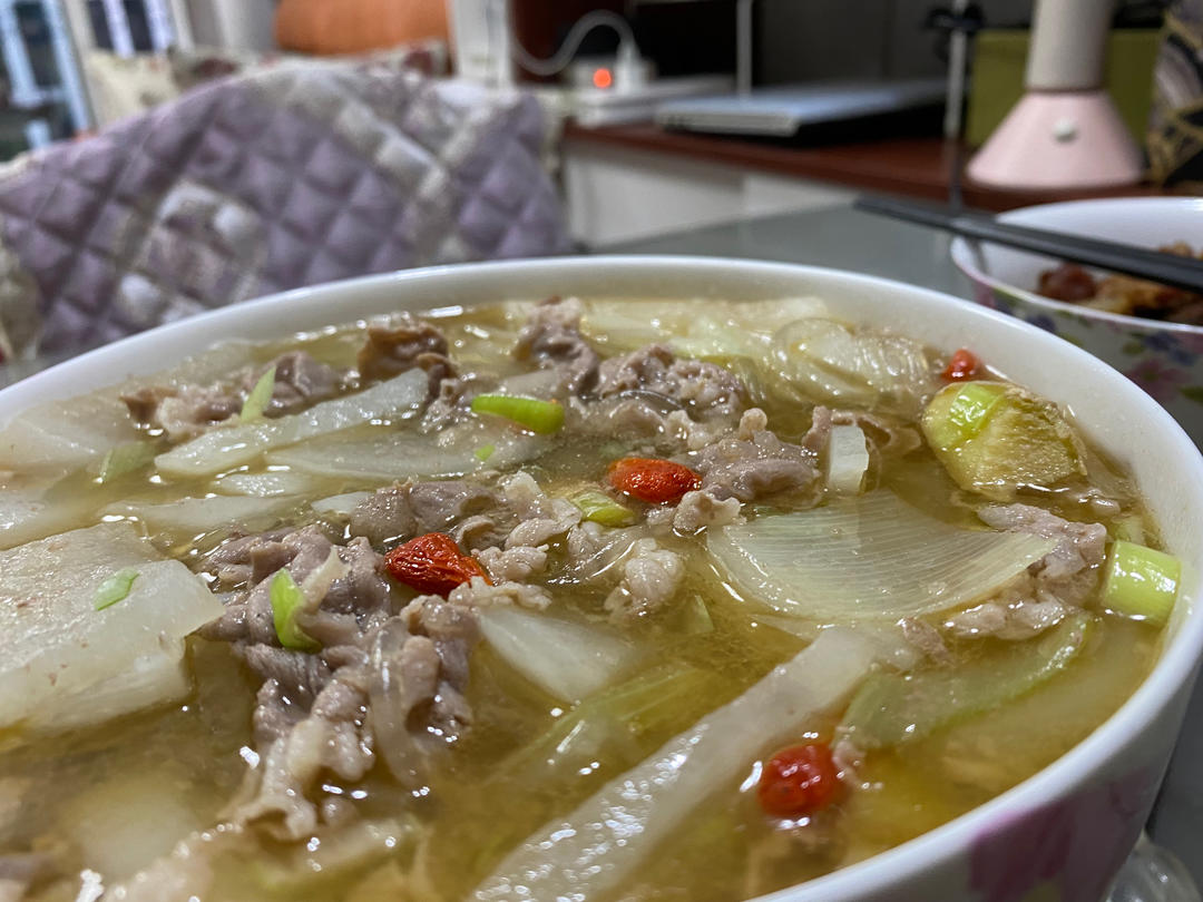 懒人版冬瓜羊肉片汤