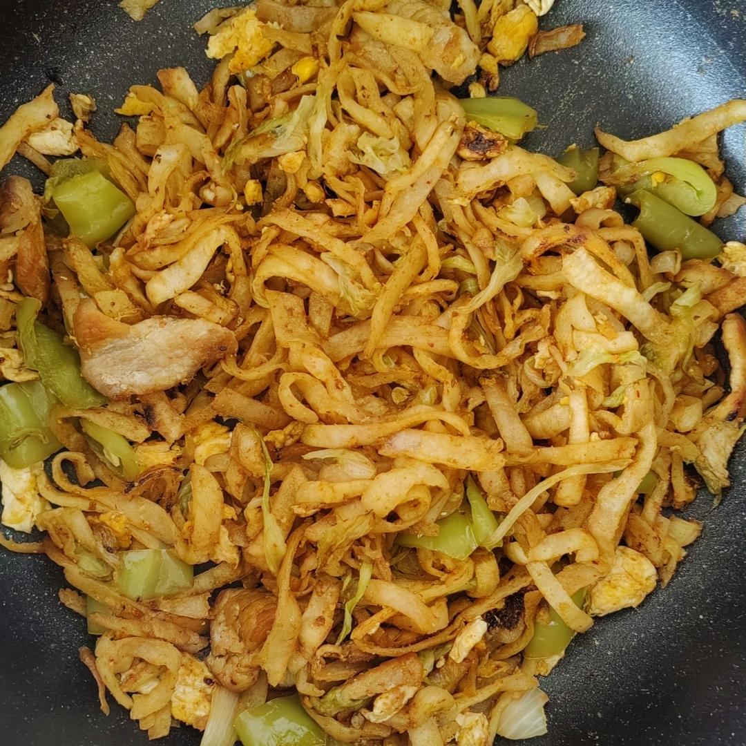 家常炒饼，速食版，10分钟出餐的美味
