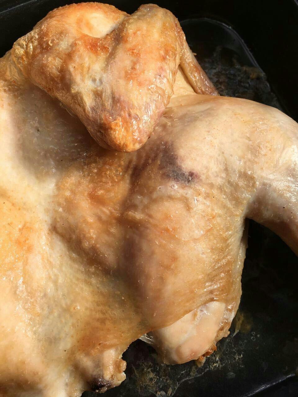 田螺姑娘超级简单不用腌制脆皮烤鸡