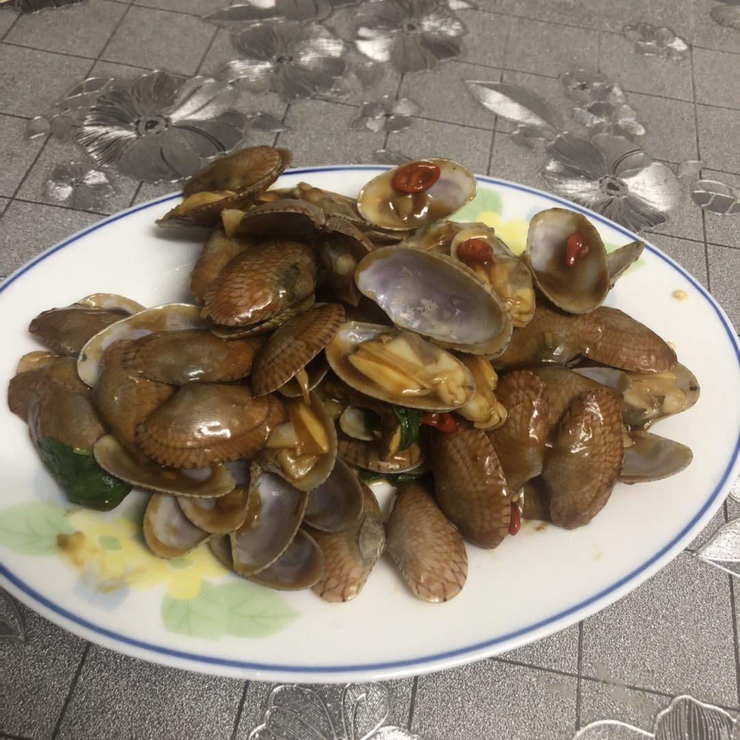 5分钟快手菜❗️秒杀路边摊爆炒花甲～好吃到爆