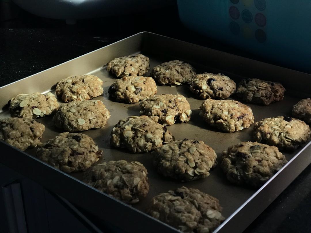 肉桂燕麦饼干（素）