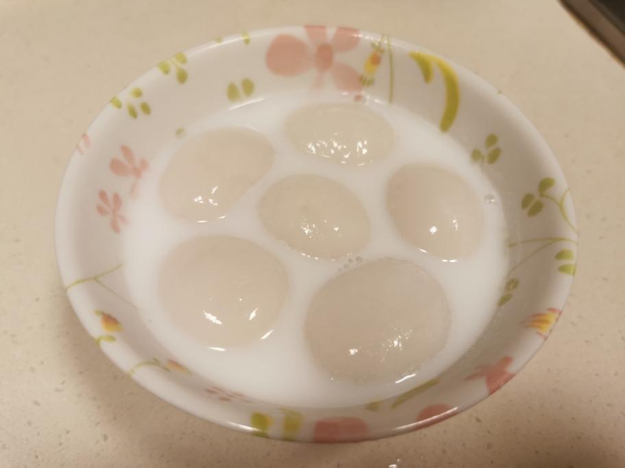 当牛奶遇上汤圆的做法