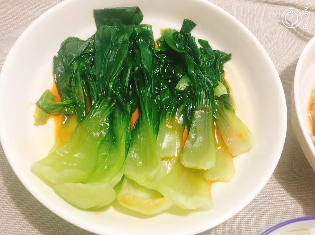 白灼油菜