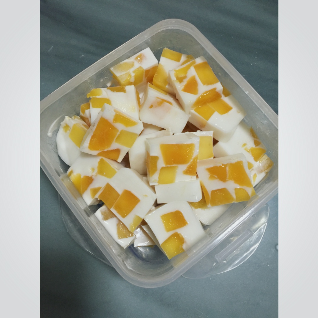 午后小甜点芒果椰汁糕教程