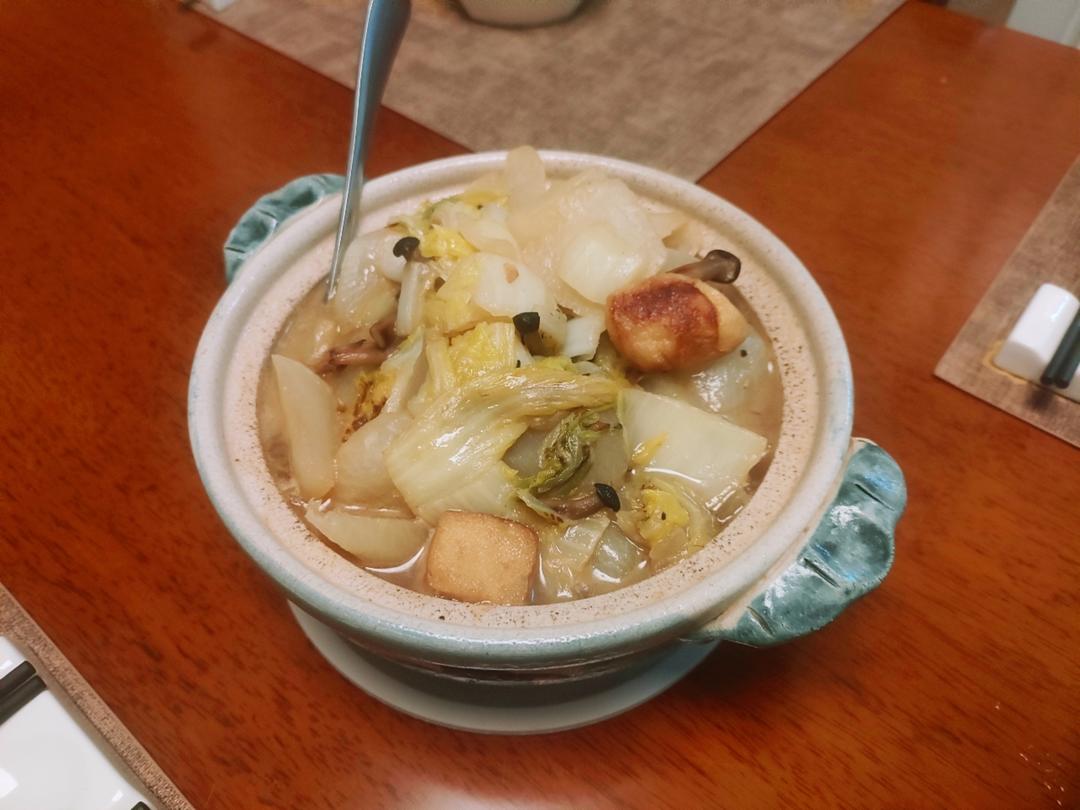 白菜萝卜煲