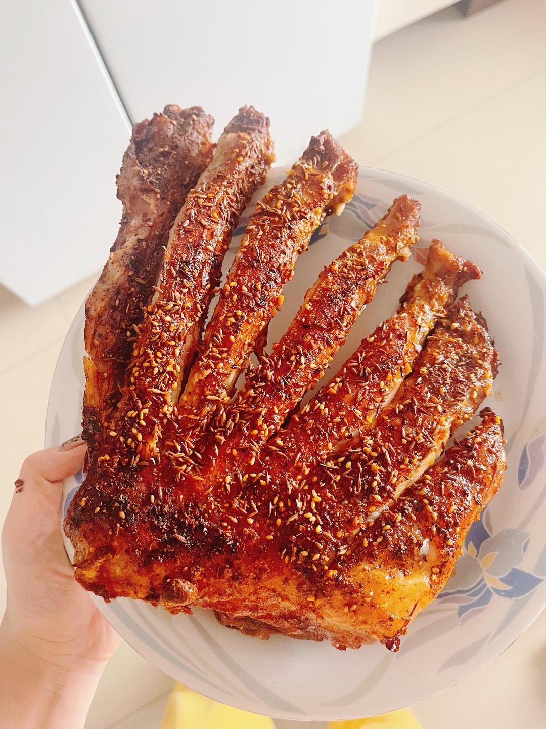 烤箱烤羊排的做法