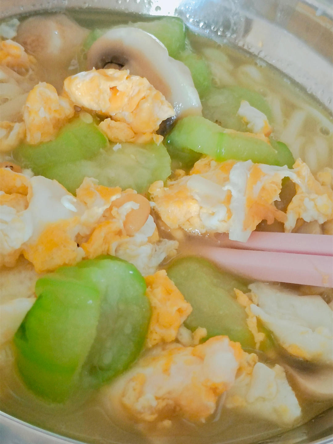 味道鲜美的丝瓜汤