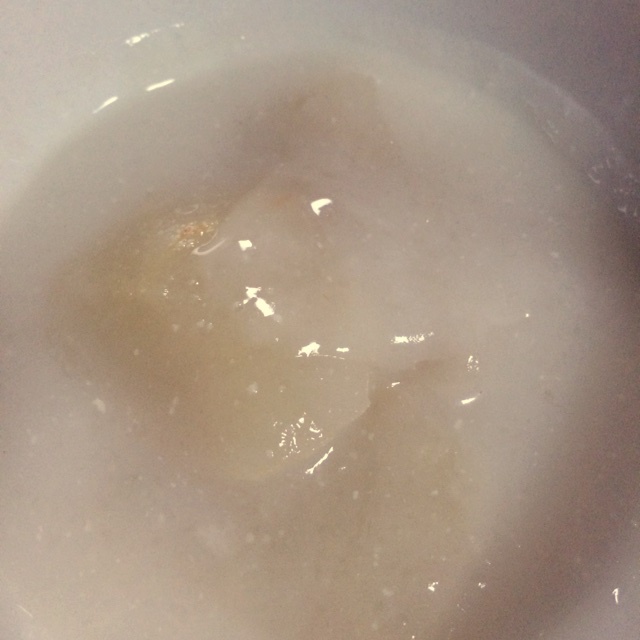 雪梨桂花杏仁露