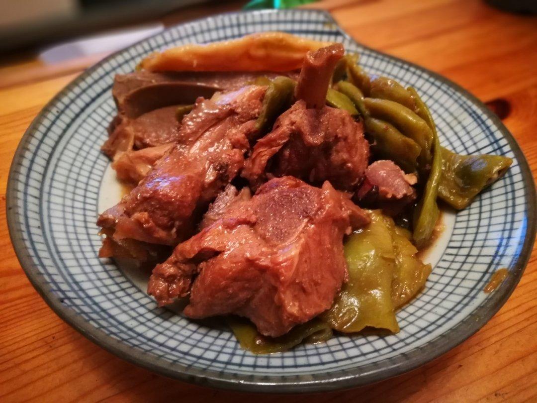 东北排骨炖豆角