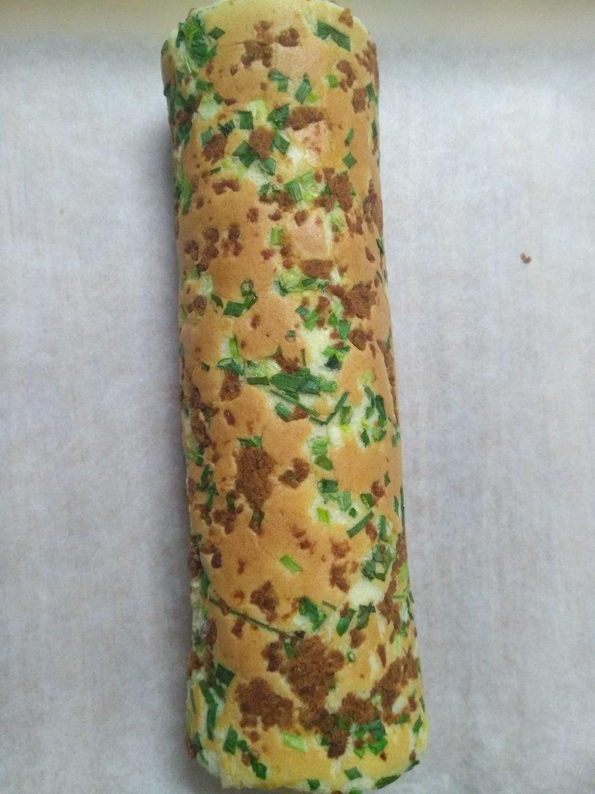 香葱肉松卷 蛋糕卷-无敌美味