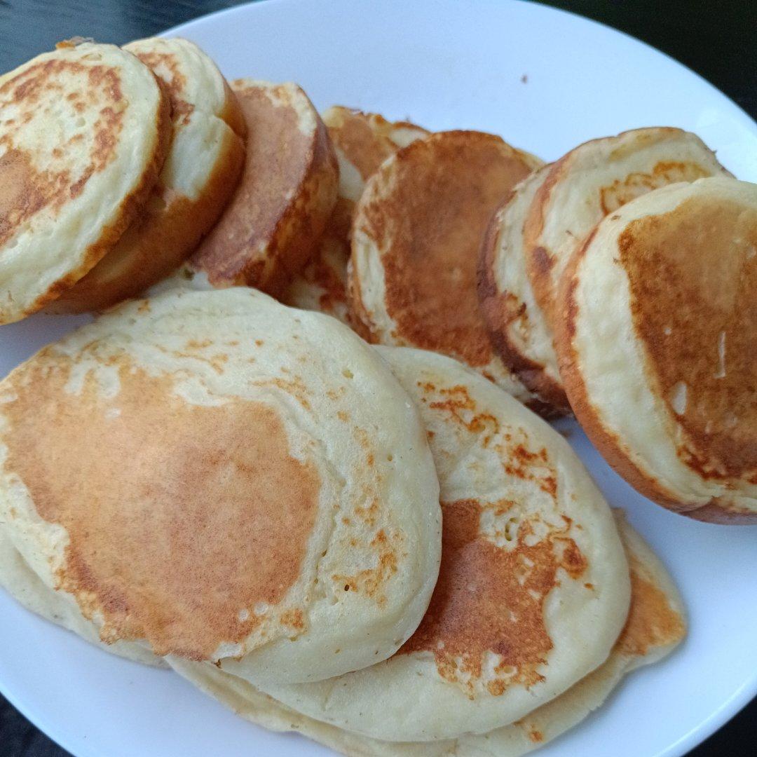 玉米面松饼，早起5分钟搞定，又软又健康