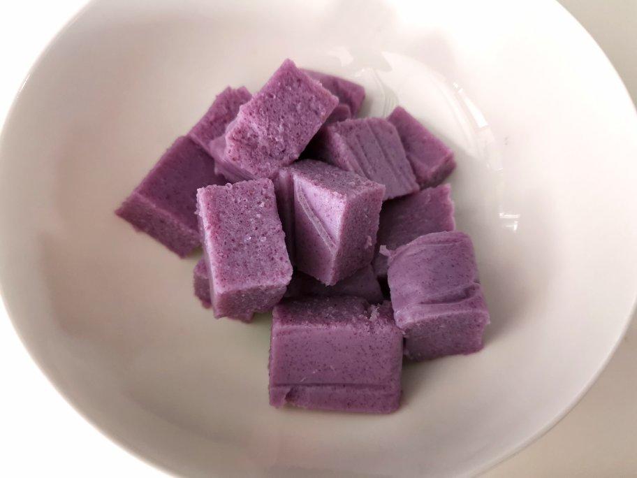 紫薯牛奶布丁