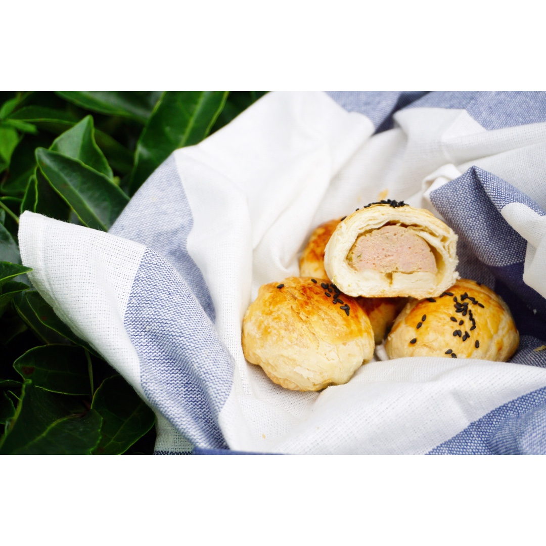 泳式鲜肉榨菜月饼