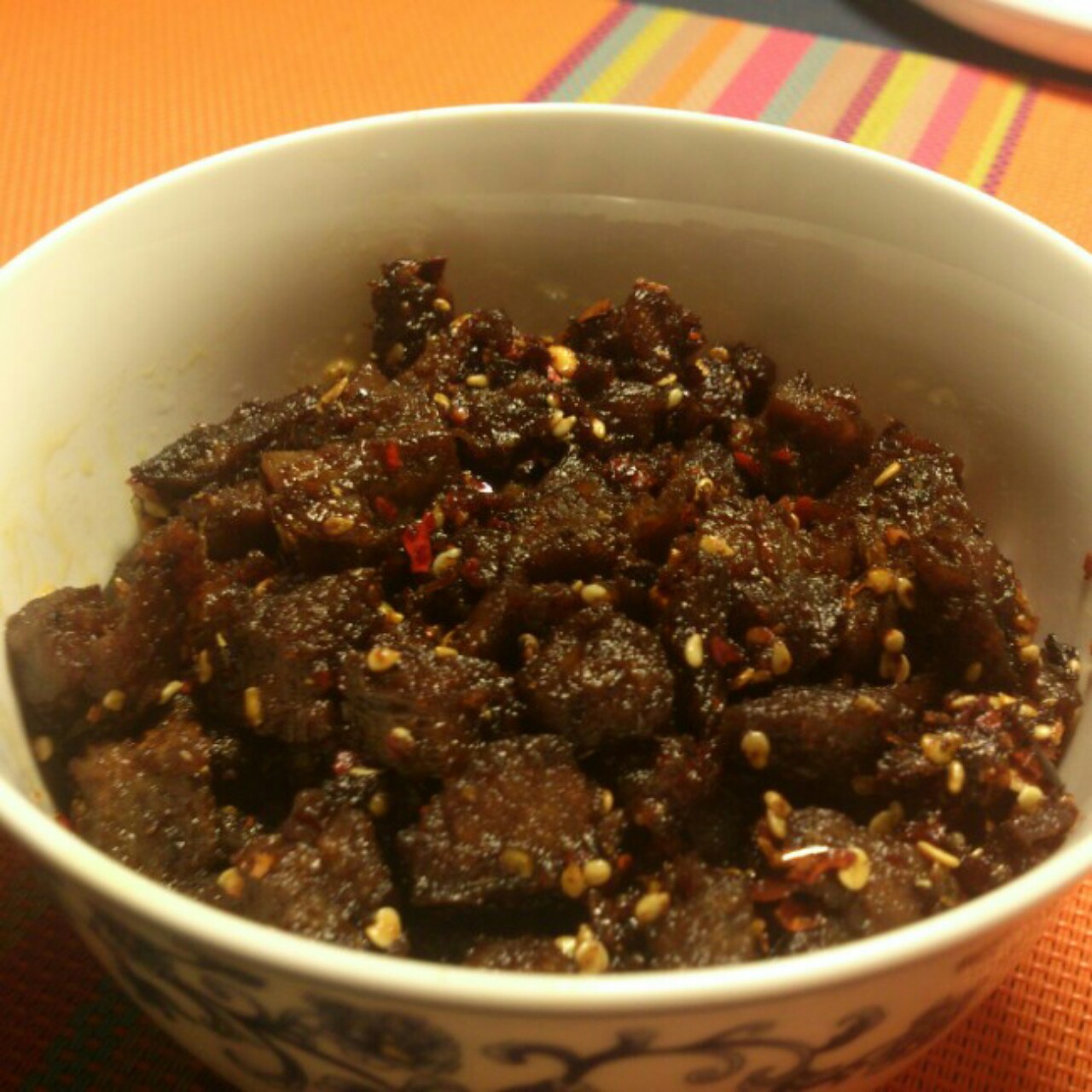 下酒又下饭的麻辣黑椒牛肉粒