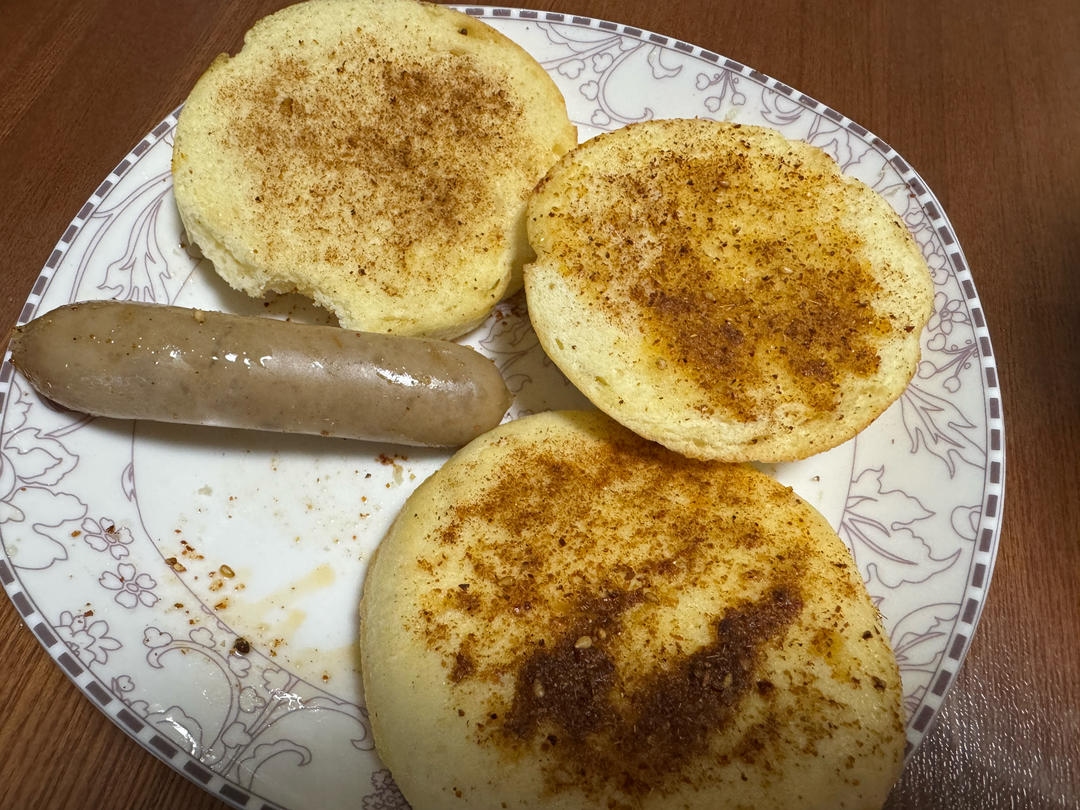 烤馒头片-烤箱和空气炸锅都可以~~娃爱吃的早餐