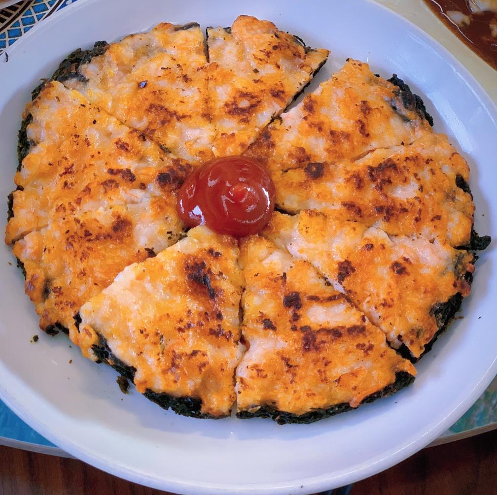 香煎紫菜虾滑饼（单片）