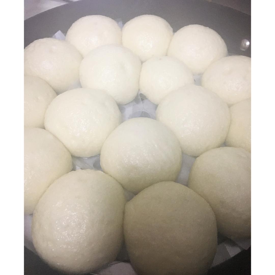 自制无油奶黄包