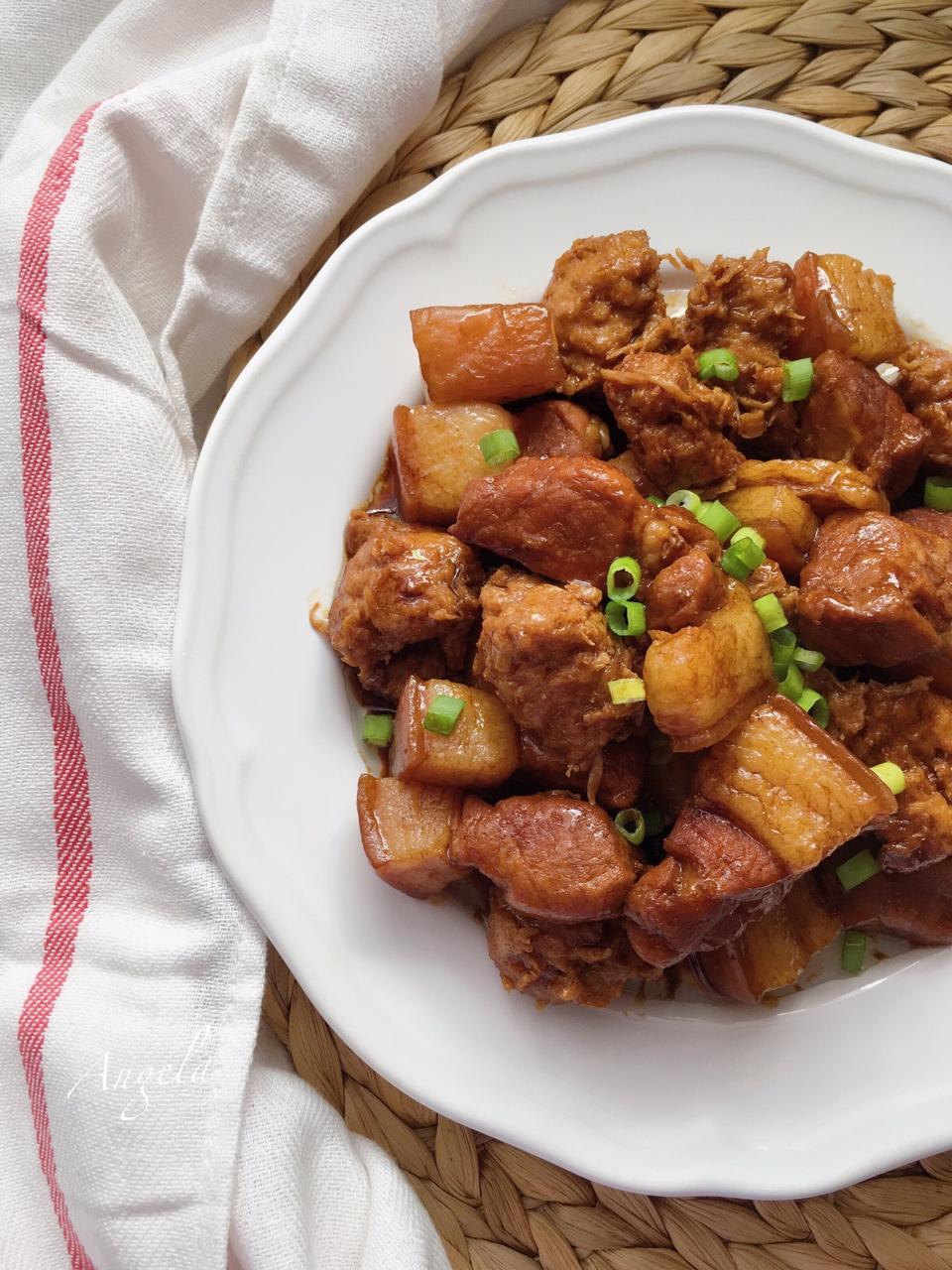 k-s_angela做的『妈妈的料理』素鸡烧肉