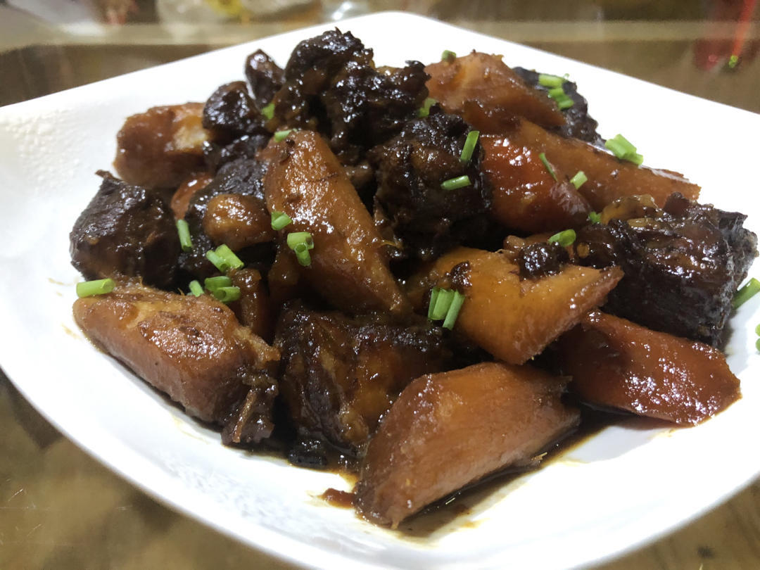 红焖羊腿肉