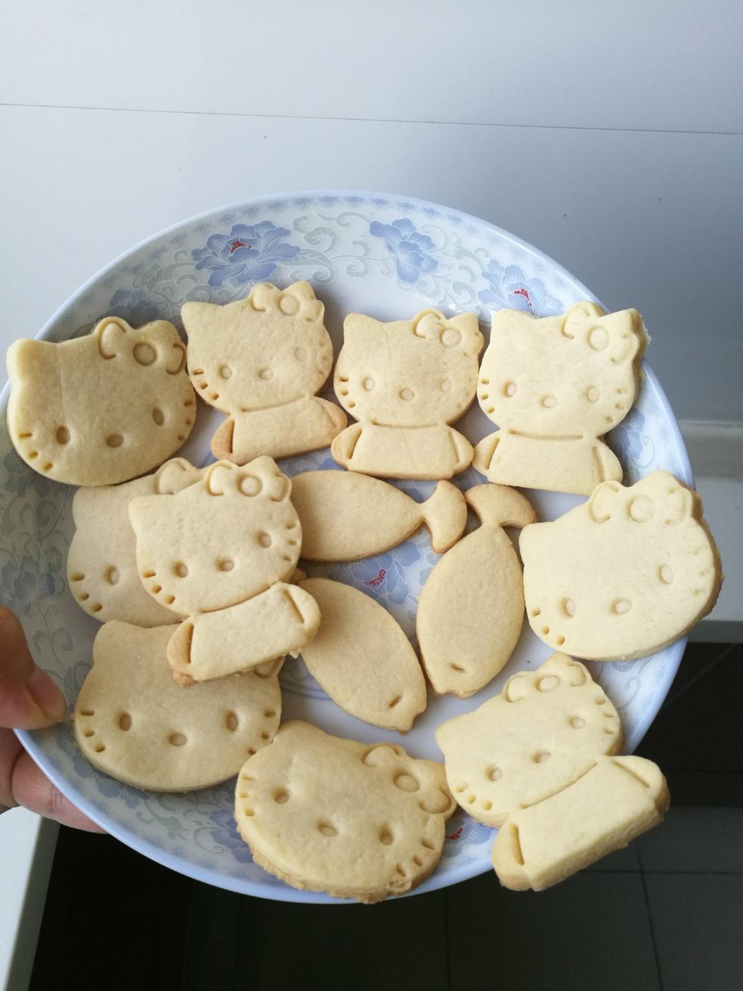 卡通黄油饼干