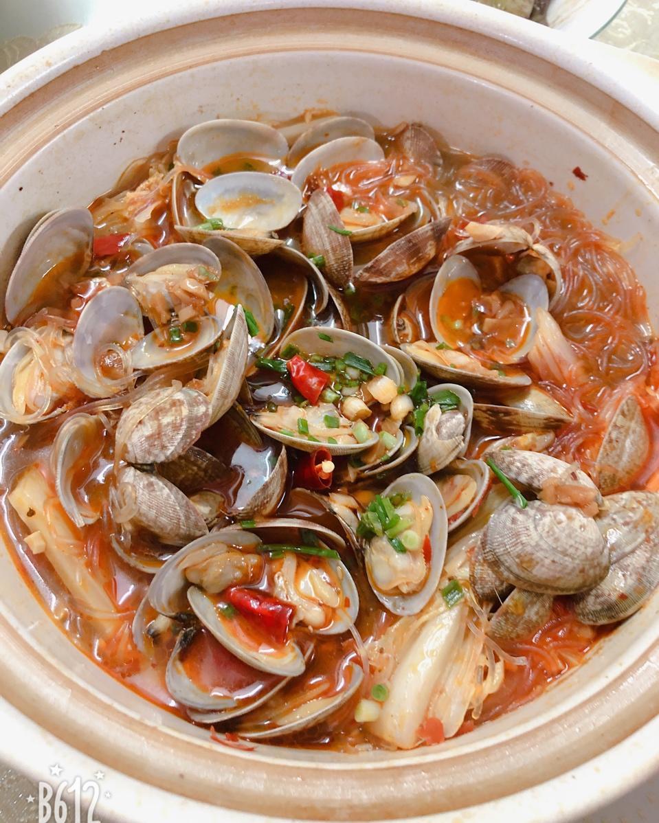 ㊙️自制花甲粉丝煲比外卖还好吃